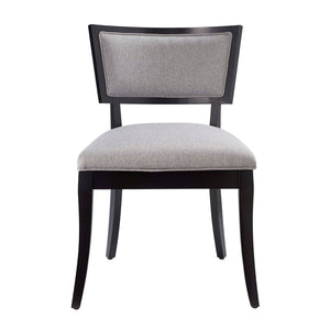 Modway Furniture Pristine Upholstered Fabric Dining Chairs Set of 2 – Elegant Comfort for Any Dining or Living Space Light Gray EEI-4557-LGR