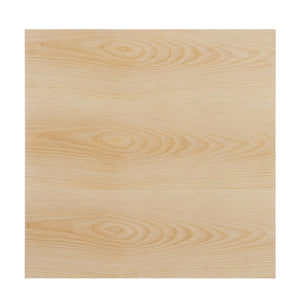 Modway Furniture Verne 24" Square Dining Table - Modern Mid-Century Design with Gold Metal Base for Small Spaces EEI-4741-GLD-NAT