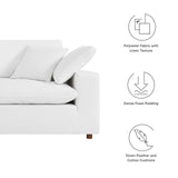 Modway Furniture Commix Down Filled Overstuffed Sofa Pure White 40 x 92.5 x 35