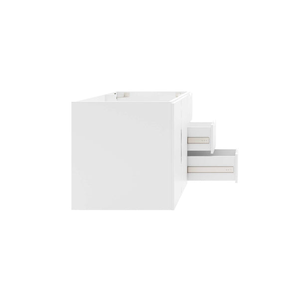 Modway Furniture Vitality 36" Modern Bathroom Vanity Cabinet with Soft-Close Doors for Space-Saving Style White EEI-4894-WHI