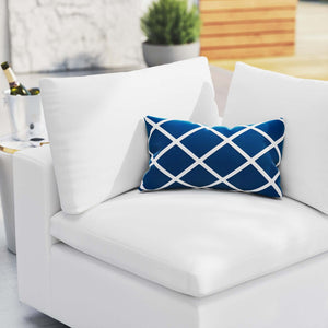 Modway Furniture Commix Sunbrella® Outdoor Corner Chair - Stylish, Weather-Resistant Seating for Patios & Poolsides White EEI-4907-WHI