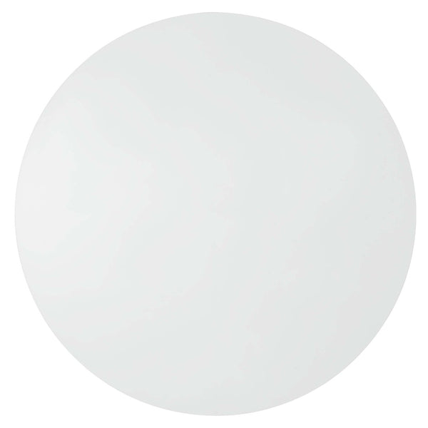 Modway Furniture Gratify 60" Round Dining Table - Modern High-Gloss Centerpiece for 6, Durable & Stylish Design EEI-4910-WHI