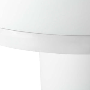 Modway Furniture Gratify 60" Round Dining Table - Modern High-Gloss Centerpiece for 6, Durable & Stylish Design EEI-4910-WHI