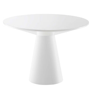 Modway Furniture Provision 75" Oval Dining Table by Modway - Sleek Modern Design for 6, Durable & Easy to Clean EEI-4912-WHI