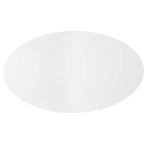 Modway Furniture Provision 75" Oval Dining Table by Modway - Sleek Modern Design for 6, Durable & Easy to Clean EEI-4912-WHI