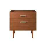 Modway Furniture Cassia 36" Teak Wood Bathroom Vanity Cabinet (Sink Basin Not Included) EEI-5083-NAT