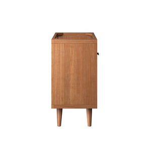 Modway Furniture Birdie 24" Teak Wood Bathroom Vanity Cabinet – Modern Coastal Design with Adjustable Storage Space EEI-5086-NAT