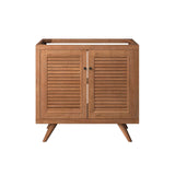 Modway Furniture Birdie 36" Teak Wood Bathroom Vanity Cabinet (Sink Basin Not Included) EEI-5087-NAT