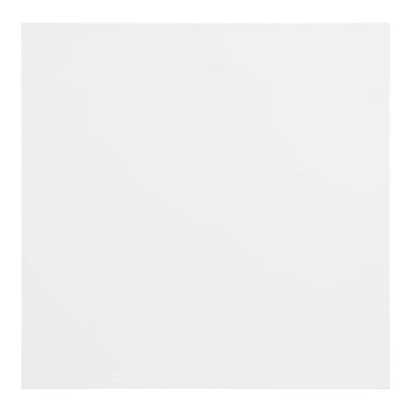 Modway Furniture Zinque 24" Square Dining Table - Modern Mid-Century Design, Gold Accents for Small Spaces EEI-5118-GLD-WHI