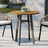 Modway Furniture Meadow Outdoor Patio Teak Wood Dining Table EEI-5312-NAT-TAU