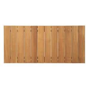 Modway Furniture Bayport 6-Piece Outdoor Patio Teak Set with Plush Cushions - Weather-Resistant & Stylish Lounge Set EEI-5483-NAT-WHI-SET