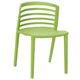 Modway Furniture Curvy Dining Side Chair Green 20.5 x 21 x 30.5