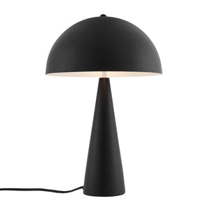 Modway Furniture Selena Metal Table Lamp - Sculptural Design for Mid-Century Modern Decor, Perfect Ambient Lighting Black EEI-5624-BLK