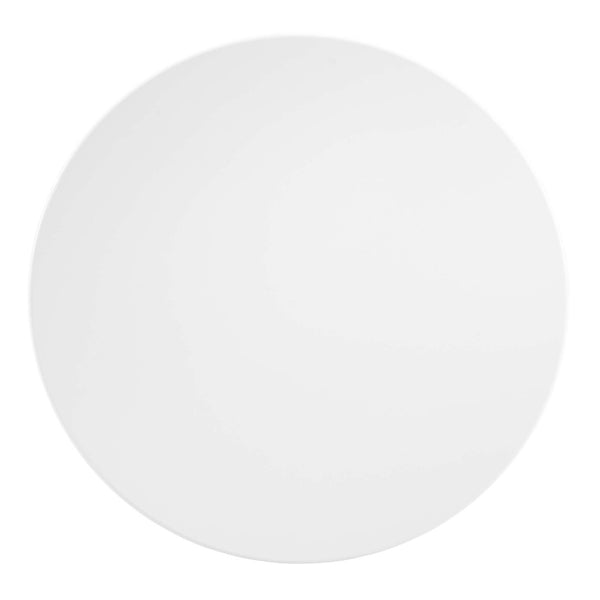 Modway Furniture Lippa 20" Round Wood Side Table - Mid-Century Modern Accent Table for Living Room or Bedroom Use EEI-5678-WHI-WHI