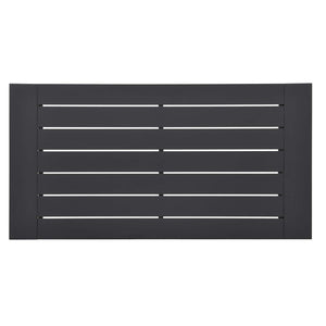 Modway Furniture Tahoe 3-Piece Powder-Coated Aluminum Outdoor Patio Set for Stylish Poolside Comfort and Relaxation Gray Gray EEI-5748-GRY-GRY