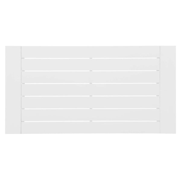 Modway Furniture Tahoe 2-Piece Outdoor Patio Set - Modern Powder-Coated Aluminum Sofa & Coffee Table for Comfort White Charcoal EEI-5750-WHI-CHA