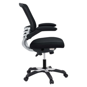 Modway Furniture Edge Mesh Office Chair - Adjustable Ergonomic Seating Solution for Comfort and Style at Work EEI-594-BLK