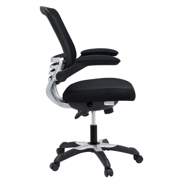 Modway Furniture Edge Mesh Office Chair - Adjustable Ergonomic Seating Solution for Comfort and Style at Work EEI-594-BLK