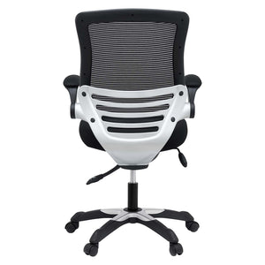 Modway Furniture Edge Mesh Office Chair - Adjustable Ergonomic Seating Solution for Comfort and Style at Work EEI-594-BLK