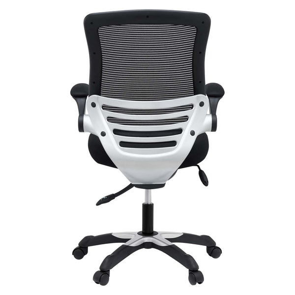 Modway Furniture Edge Mesh Office Chair - Adjustable Ergonomic Seating Solution for Comfort and Style at Work EEI-594-BLK