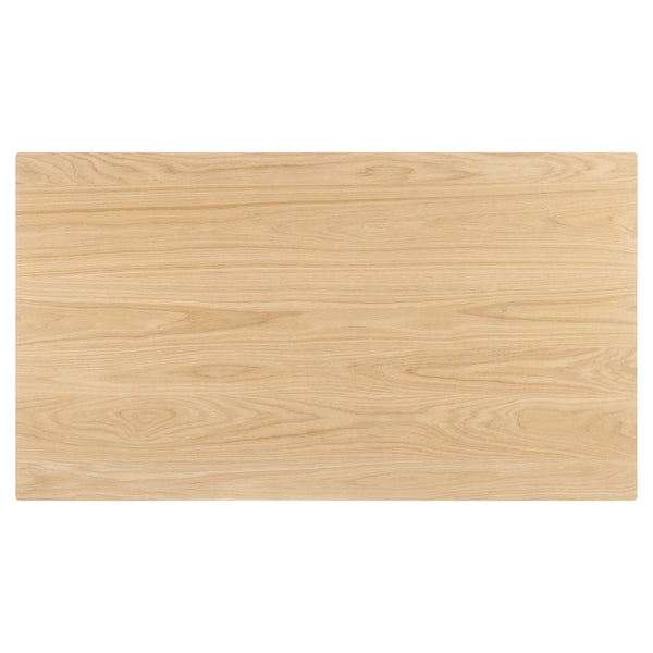 Modway Furniture Juxtapose 63" Rectangle Dining Table - Modern Oak Design, Easy-Clean Surface & Sturdy Support Legs EEI-6017-OAK-OAK