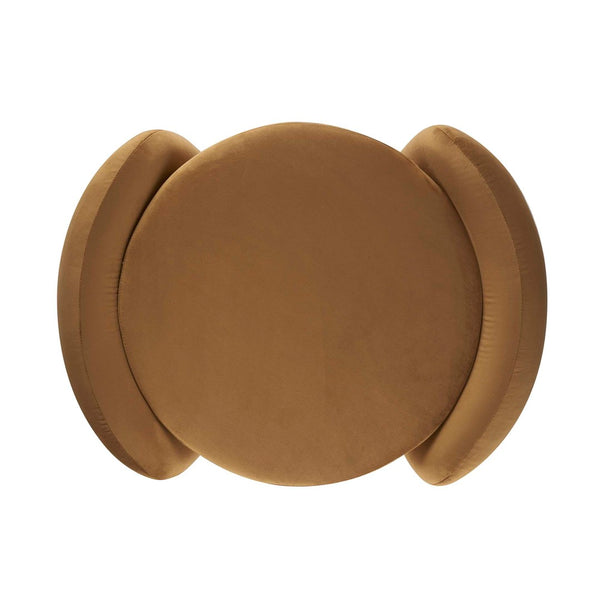 Modway Furniture Nebula Performance Velvet Ottoman - Stain-Resistant, Versatile Storage & Comfort for Modern Living EEI-6055-COG