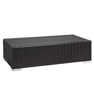 Modway Furniture Venice 8-Piece Outdoor Patio Sofa Set by Modway - Stylish, Weather-Resistant Comfort for Any Space EEI-610-EXP-WHI-SET