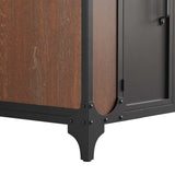 Modway Furniture Steamforge 48" Bathroom Vanity Cabinet (Sink Basin Not Included) Black Walnut 18 x 47 x 33