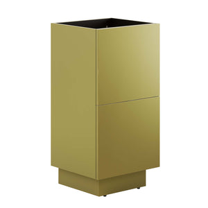 Modway Furniture Quantum 18" Bathroom Vanity Cabinet (Sink Basin Not Included) Gold 15 x 17.5 x 33