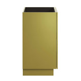 Modway Furniture Quantum 32" 	Bathroom Vanity Cabinet (Sink Basin Not Included) Gold 18 x 23 x 34