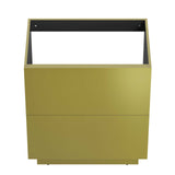 Modway Furniture Quantum 30" Bathroom Vanity Cabinet (Sink Basin Not Included) Gold 18 x 29 x 33