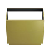 Modway Furniture Quantum 36" Bathroom Vanity Cabinet (Sink Basin Not Included) Gold 18 x 35 x 33