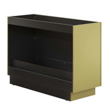 Modway Furniture Quantum 48" Bathroom Vanity Cabinet (Sink Basin Not Included) Gold 18 x 47 x 33