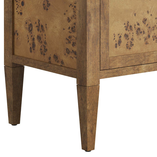 Modway Furniture Elysian 48" Wood Bathroom Vanity Cabinet – Stylish Storage Solution for Modern and Transitional Spaces Brown EEI-6140-BRN