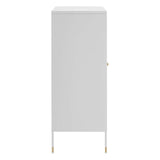 Modway Furniture Covelo 32" Accent Cabinet Light Gray 15.5 x 31.5 x 40