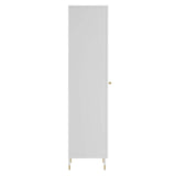 Modway Furniture Archway 16" Storage Cabinet Light Gray 14 x 15.5 x 56.5