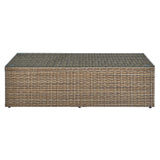 Modway Furniture Convene Outdoor Patio Outdoor Patio Coffee Table  23.5 x 43.5 x 12