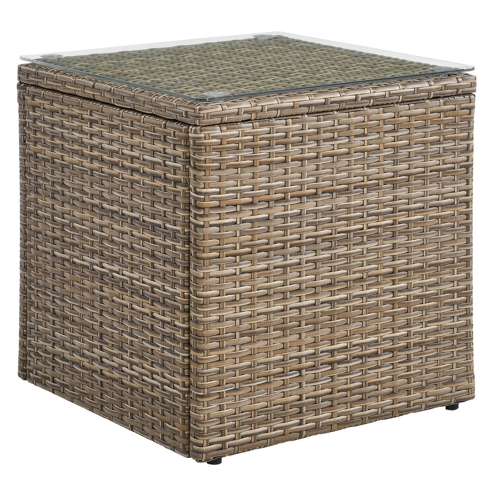 Modway Furniture Convene Outdoor Patio Side Table - Stylish, Weather-Resistant Design for Modern Outdoor Spaces EEI-6240