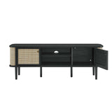 Modway Furniture Miramar 60'' Wood TV Stand Black 15 x 59.5 x 21