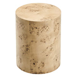 Modway Furniture Cosmos 16" Round Burl Wood Side Table Natural Burl 16 x 16 x 20.5