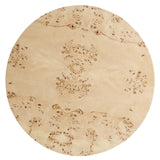 Modway Furniture Cosmos 35" Round Burl Wood Coffee Table Natural Burl 35 x 35 x 16.5