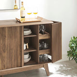 Modway Furniture Eudora Sideboard Walnut 18.5 x 60 x 33