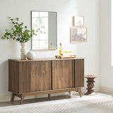 Modway Furniture Eudora Sideboard Walnut 18.5 x 60 x 33