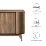 Modway Furniture Eudora Sideboard Walnut 18.5 x 60 x 33