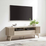 Modway Furniture Eudora 60" TV Stand Oak 15 x 60 x 21