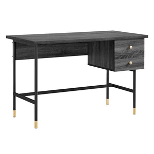 Modway Furniture Nexus Office Desk Black Charcoal 23.5 x 47 x 29.5