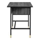 Modway Furniture Nexus Office Desk Black Charcoal 23.5 x 47 x 29.5