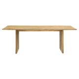 Modway Furniture Amistad 86" Wood Dining Table Oak 39 x 86 x 30