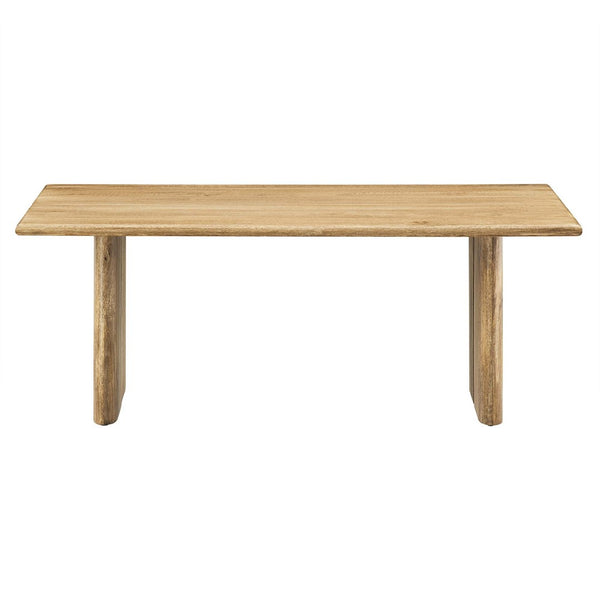 Modway Furniture Amistad Wood Coffee Table - Handcrafted Mango Wood for Rustic Charm and Modern Farmhouse Style Oak EEI-6341-OAK