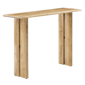 Modway Furniture Amistad Wood Console Table Oak 14 x 46 x 30